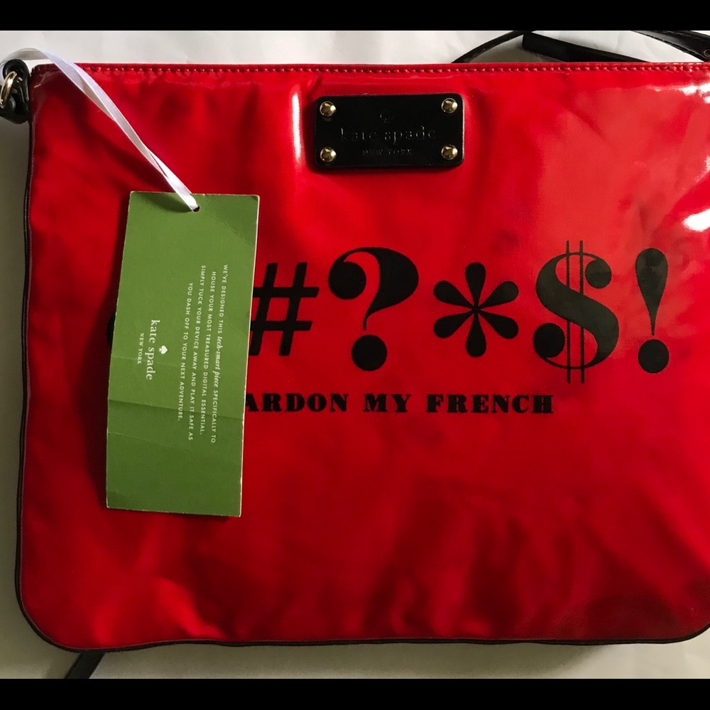 Kate Spade Pardon my French Darby Crossbody
